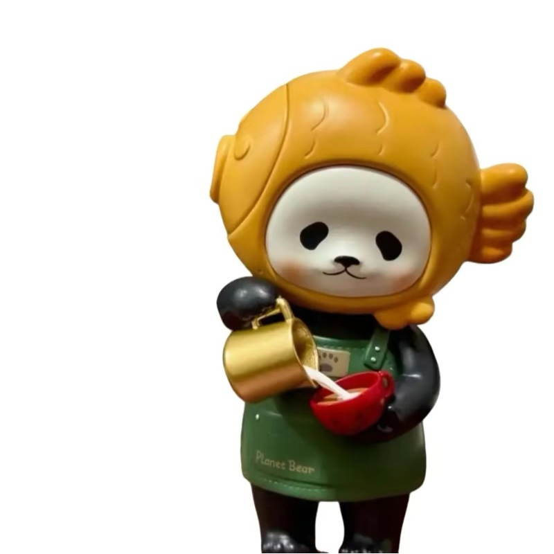 Planet Bear - Panpan barista เขียว size 100%
