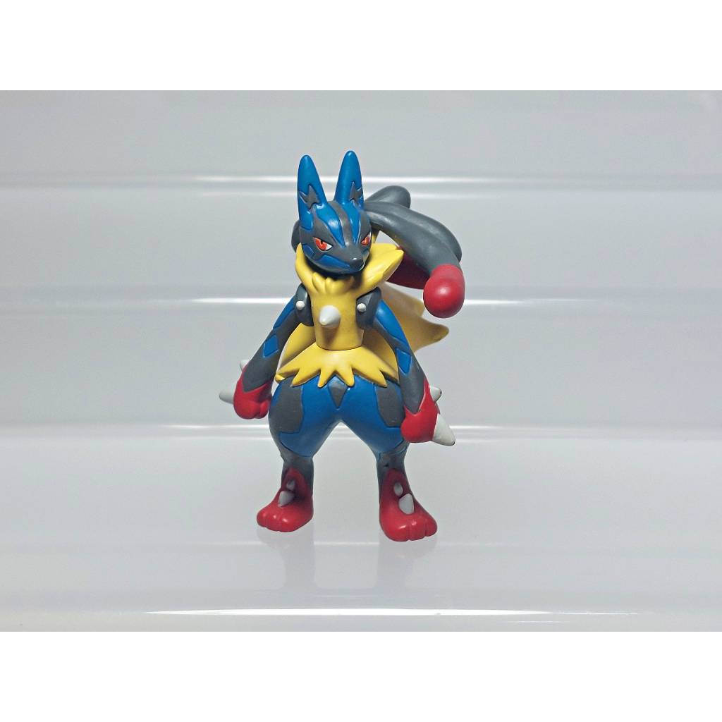 [ของแท้] [มือสอง] Pokemon Moncolle Monster Collection Mega Lucario Figure Takara Tomy