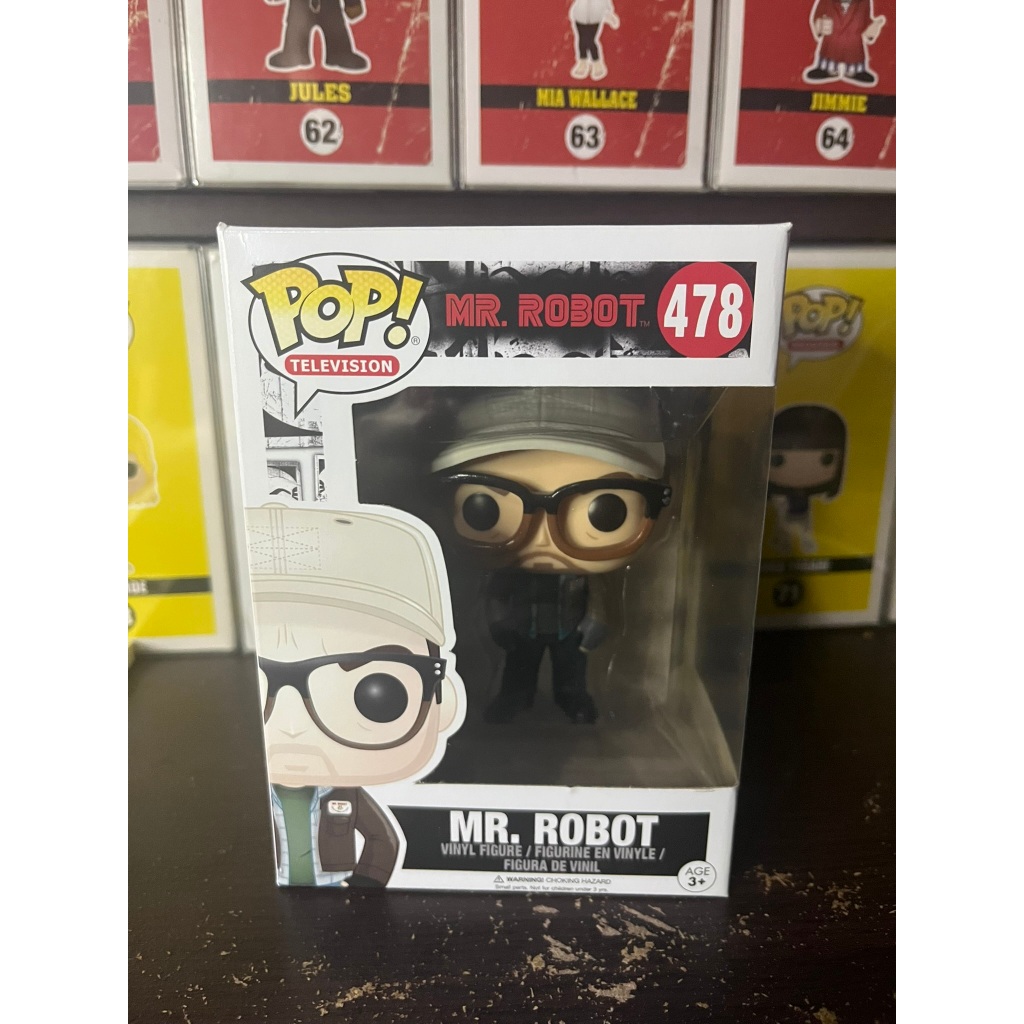 ฟิกเกอร์ Funko Pop #478 Mr. Robot ซีรีส์ Mr. Robot งานเก่าหายาก เลิกผลิตแล้ว