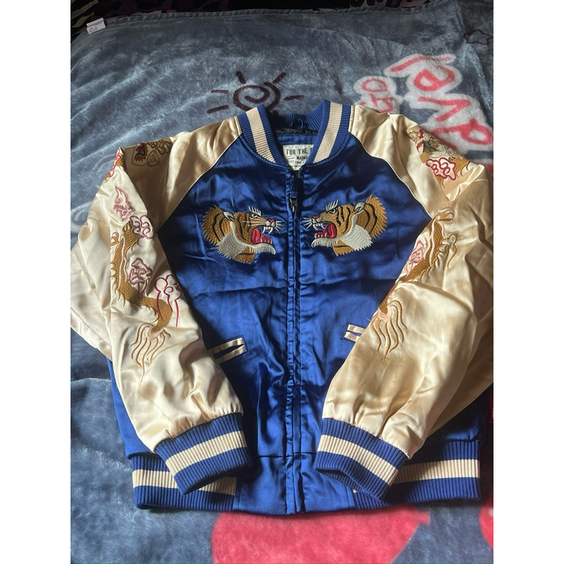 sukajan มือสอง sukajan jacket เสื้อผ้างานปักสุกาจัน ญี่ปุ่น ปักลายเสือ