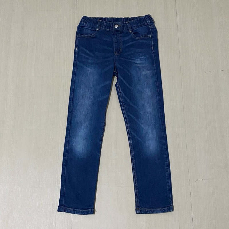 🩳กก003 กางเกงยีนส์ขายาว GU เอว24“