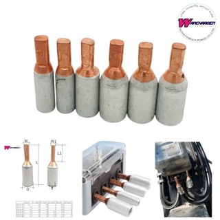 Pin Terminal Bimetal อะลูมิเนียม ทองแดง หางปลาแบบเข็มเข้าสาย…