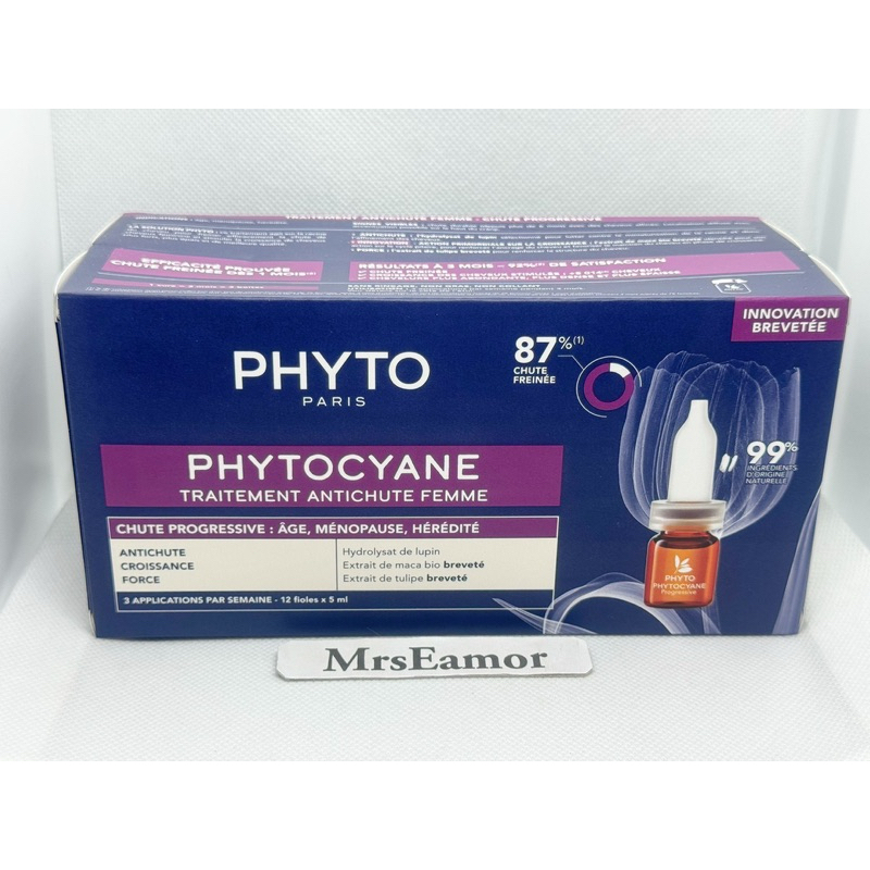 ผู้หญิงผมร่วงจากวัยหมดประจำเดือนและกรรมพันธุ์ Phytocyane Anti-Hairloss for women