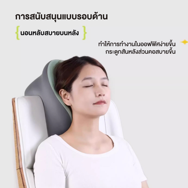 sunfay หมอนรองคอตัวยู หมอนนอนงีบ หมอนเดินทาง นเมมโมรี่โฟม นุ่ม หลับสบายไม่ปวดคอ