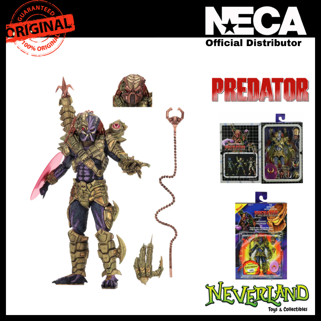 NECA 7 Scale Action Figure – Ultimate Lasershot Predator