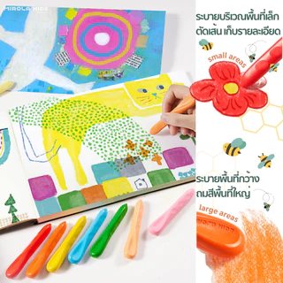 Jarmelo (Joan Miro) สีเทียนเด็กปลอดสารพิษ Bees Wax Crayon