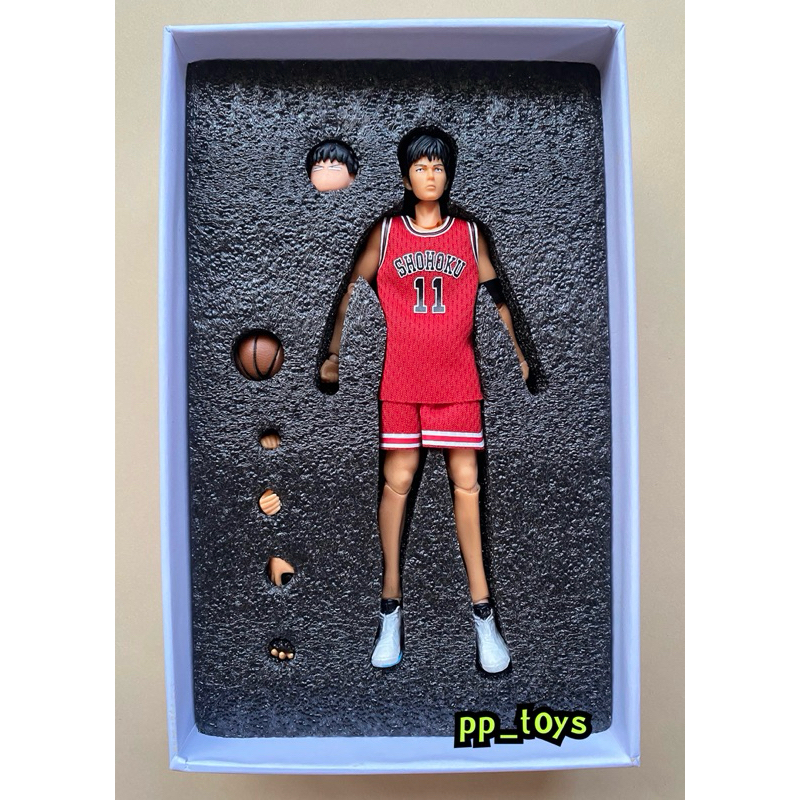 Dreamtoys No.11 Slam dunk Kaede Rukawa 1:12 ชุดผ้า 6.5“ figure (cloth)