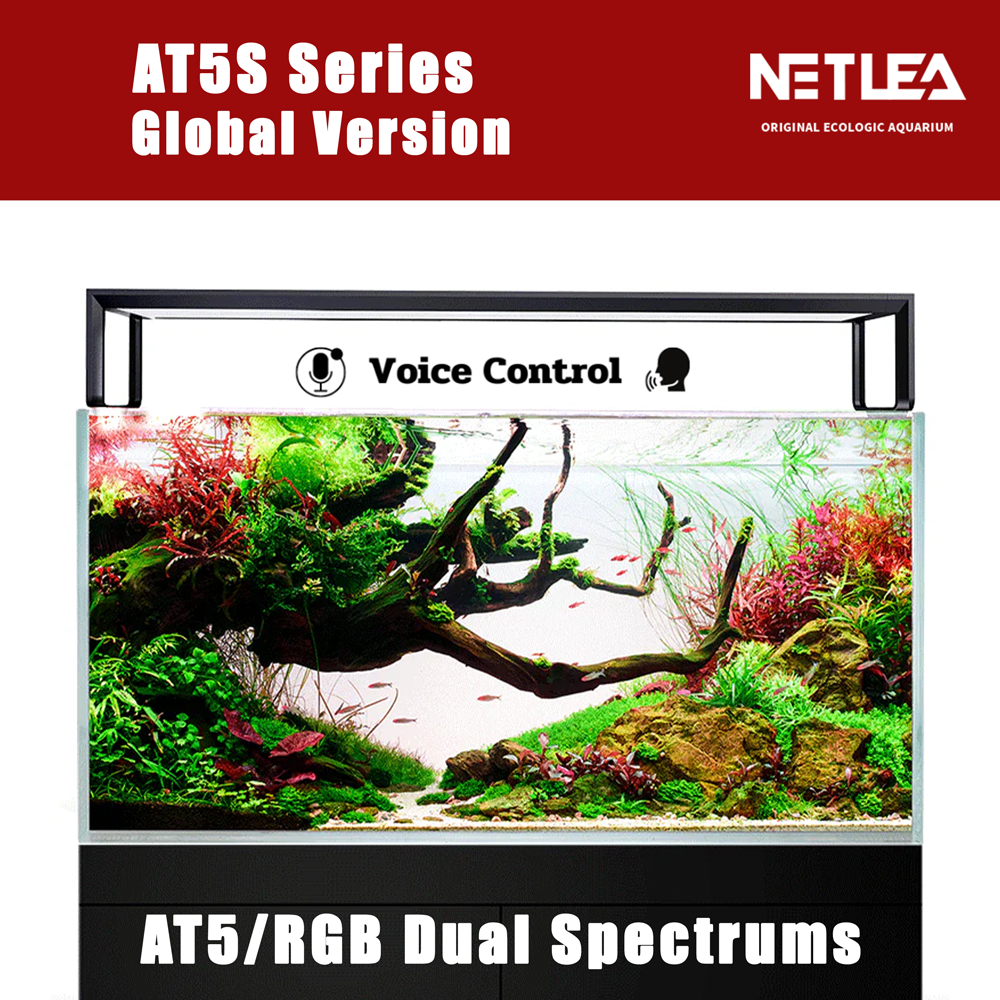 Netlea AT5S Series Gen 3 โคมไฟตู้ไม้น้ำ,แคคตัส, ไม้ชื้น, ฮาโวเทีย ประกัน 1ปี ปลั๊กไทย ไม่ใช่โคมหิ้ว