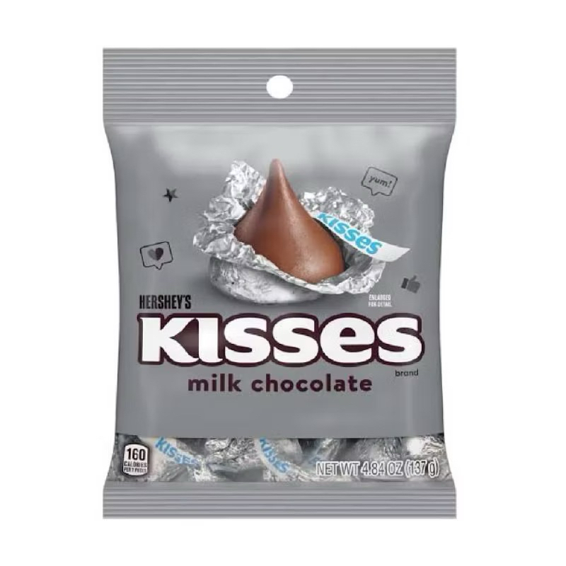 Hershey's Kisses Milk Chocolate 137g