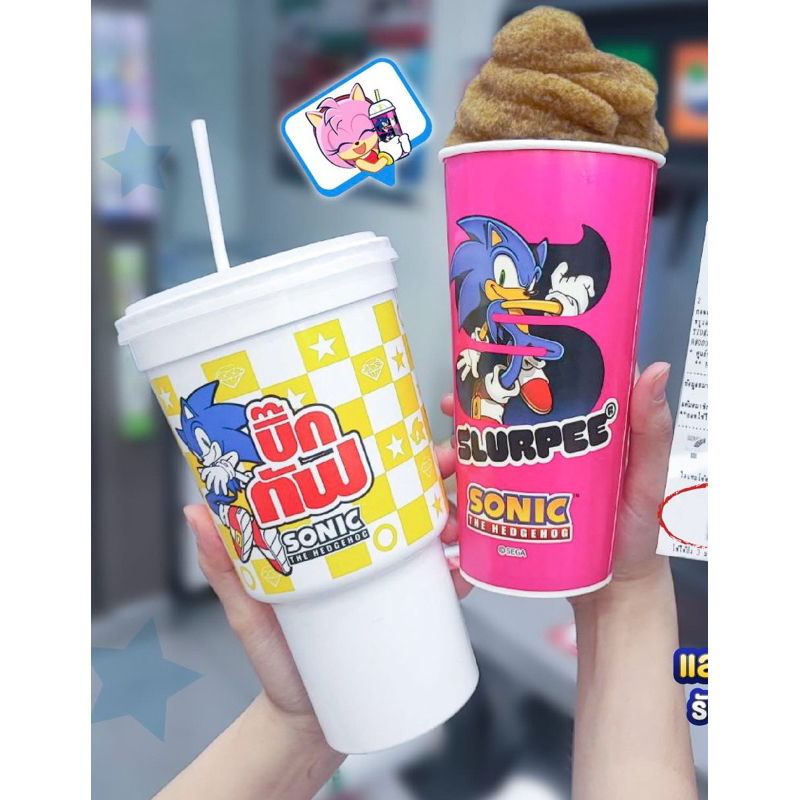 7 Eleven แก้วเปล่าแก้วน้ำแข็ง Ice แก้วกัลฟ์ GULP แก้วสเลอปี้ Slurpee KUDSAN ลายหายาก ลายเก่า  7-11(แ
