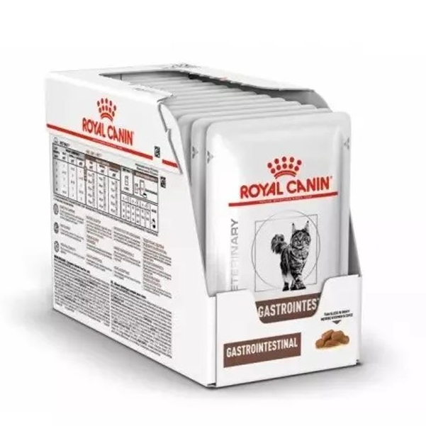 Royal Canin Gastro Intestinal Pouch บรรจุ 12 ซอง สำหรับแมวถ่ายเหลว