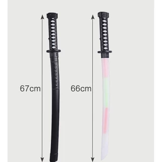 ของเล่นดาบ มีดดาบ 67cm ดาบซามูไร ดาบของเล่น ของเล่นเด็ก ดาบมีเสียงมีไฟ ดาบ ดาบซามูไร ดาบของเล่น มีไฟ ดาบพิฆาตอสูร