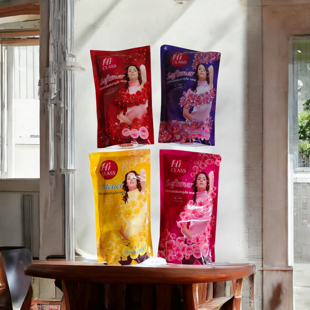 ไฮคลาส Hi-Class 450ML ไฮคลาส น้ำยาปรับผ้านุ่ม Hi Class คุ้มค่าคุ้มราคา รุ่น ปรับผ้านุ่ม ไฮคลาส