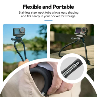 Telesin magnetic neck holder mount SE2.0 for action camera