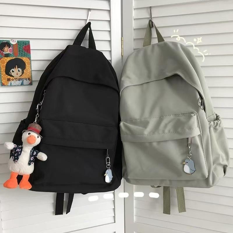 กระเป๋าสะพายหลังสไตล์ญี่ปุ่น กระเป๋านักเรียนหญิงเกาหลี กระเป๋าเป้สะพายหลังนักเรียน กระเป๋าเป้สะพายหลังความจุขนาดใหญ่ กระ