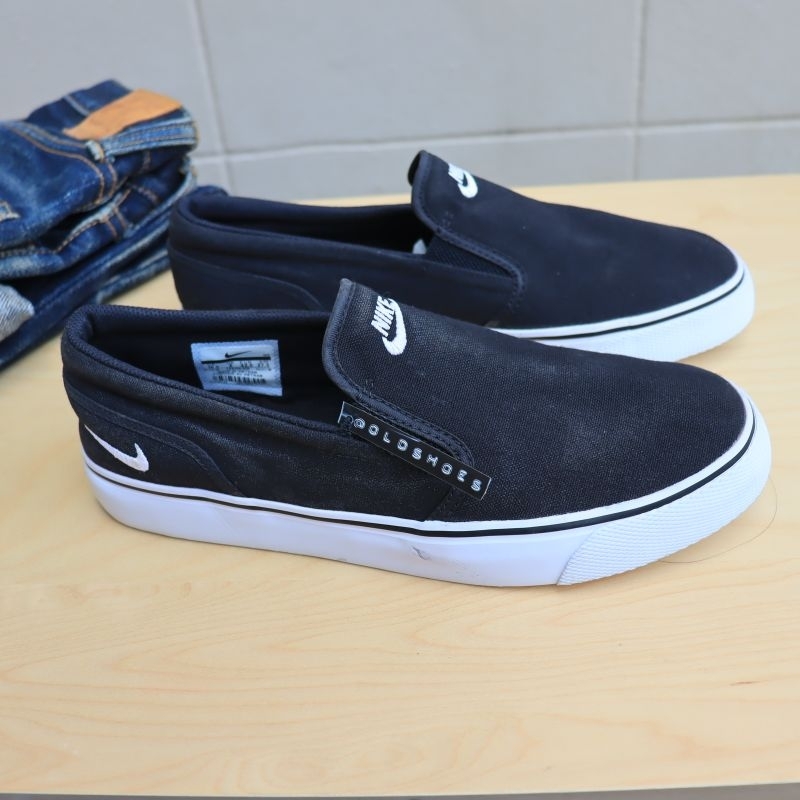 ส่งฟรี 27.5Cm รองเท้า Tênis Nike Toki Slip-On MasculinoÍcone de compartilhar Casual Authentic