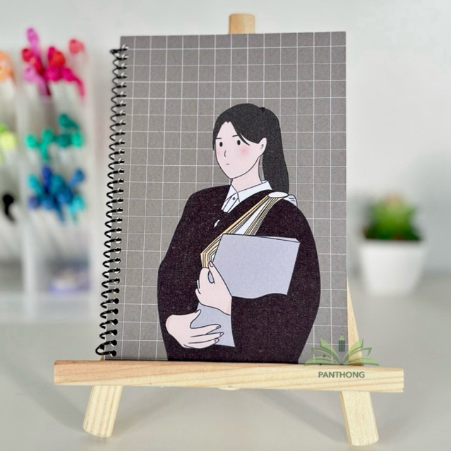 สมุดกระดาษคำตอบ ปกทนายความ answerbook ขนาดA5 ทำข้อสอบได้ 10,000ข้อ