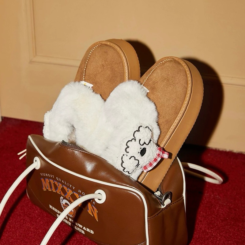 [พรีออเดอร์ 🇨🇳] Gukoo x Miiiiichan ✨ Fluffy Slipper