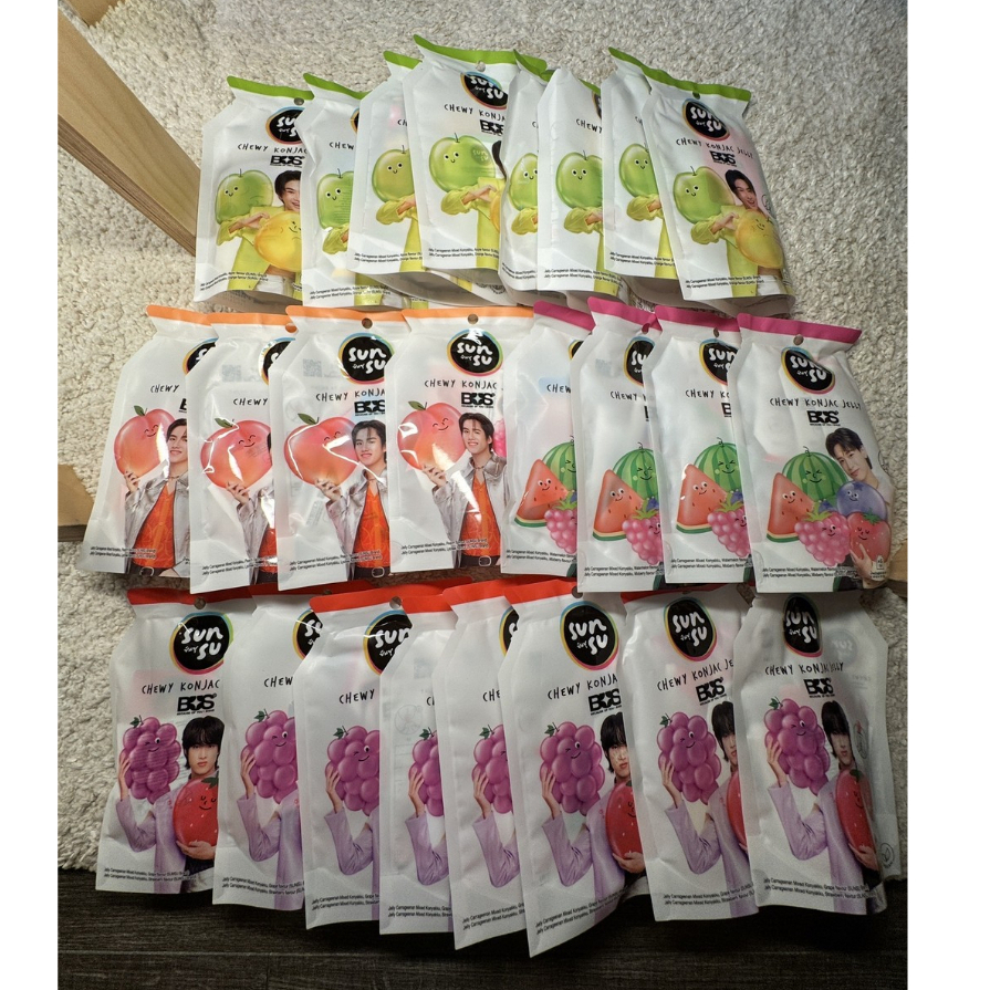 เยลลี่ Sunsu Chewy Konjac (ไม่มีการ์ด)