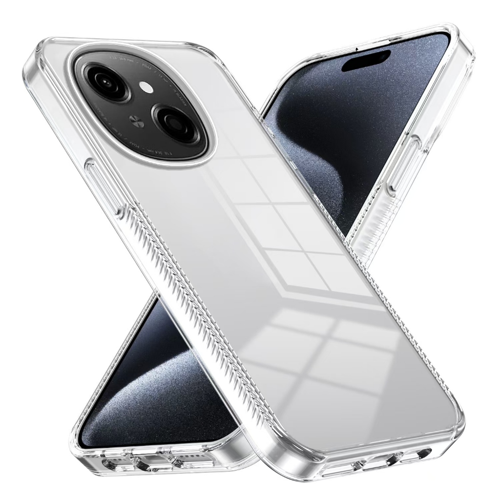 New เคสใส แข็ง สำหรับ TECNO Spark Go 1 / Spark 30C / Spark 20pro / Pop9 เคสโทรศัพท์ แข็งใส มา