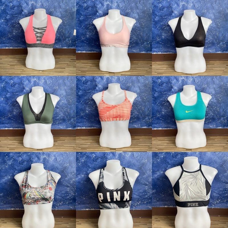 ‼️ส่งไว1-2วันได้รับ‼️สปอร์ตบรารวมแบรนด์ สภาพดี sportbra เสื้อออกกำลังกาย