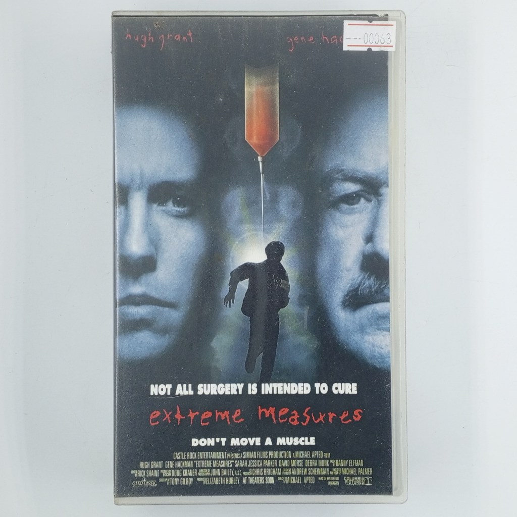 [00063] Extreme Measures (VHS)(USED) เทปหนัง วีดีโอ มือสอง !!