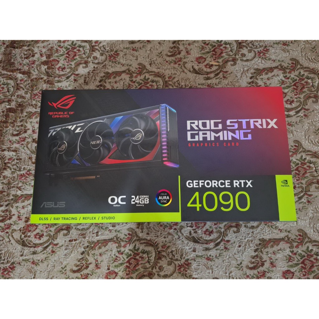 (มือสอง) ASUS ROG STRIX GEFORCE RTX 4090 OC EDITION 24GB GDDR6X