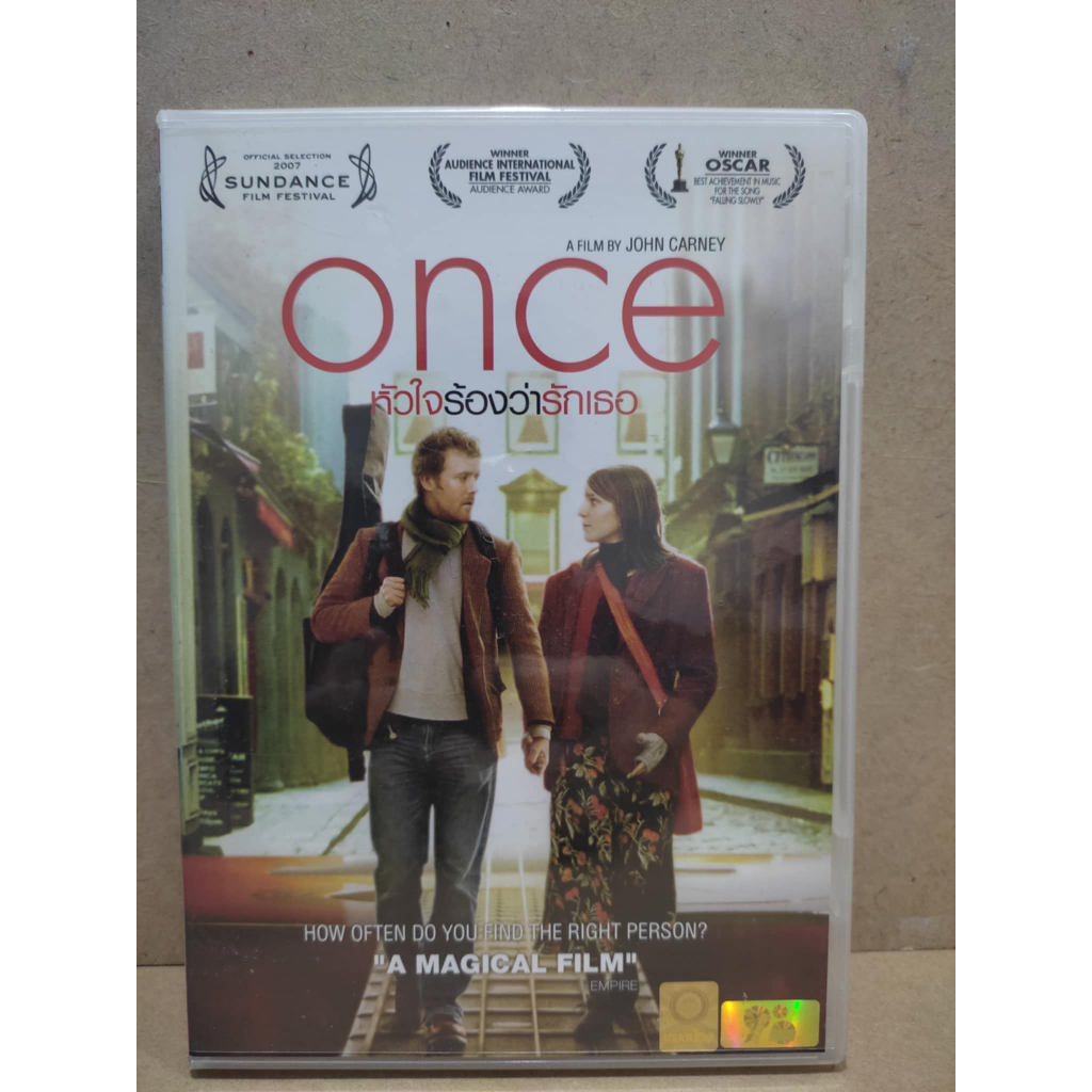 DVD Once (2007) หัวใจร้องว่ารักเธอ
