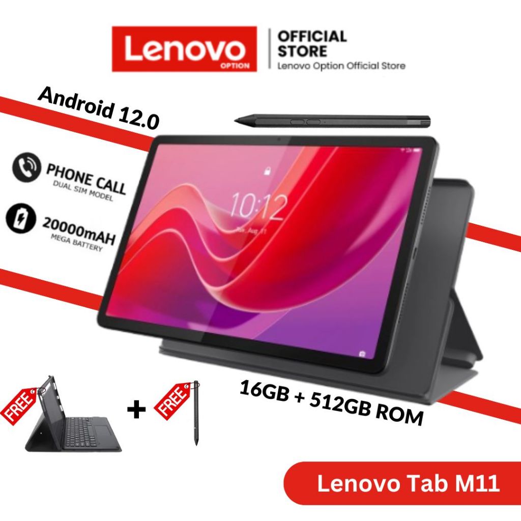 2025 แท็บเล็ต LENOVO M11 PRO WIFI 4G/5G+dual SIM card [512ROM+16RAM]แท็บเล็ต แทปเล็ต แท็ปเล็ต