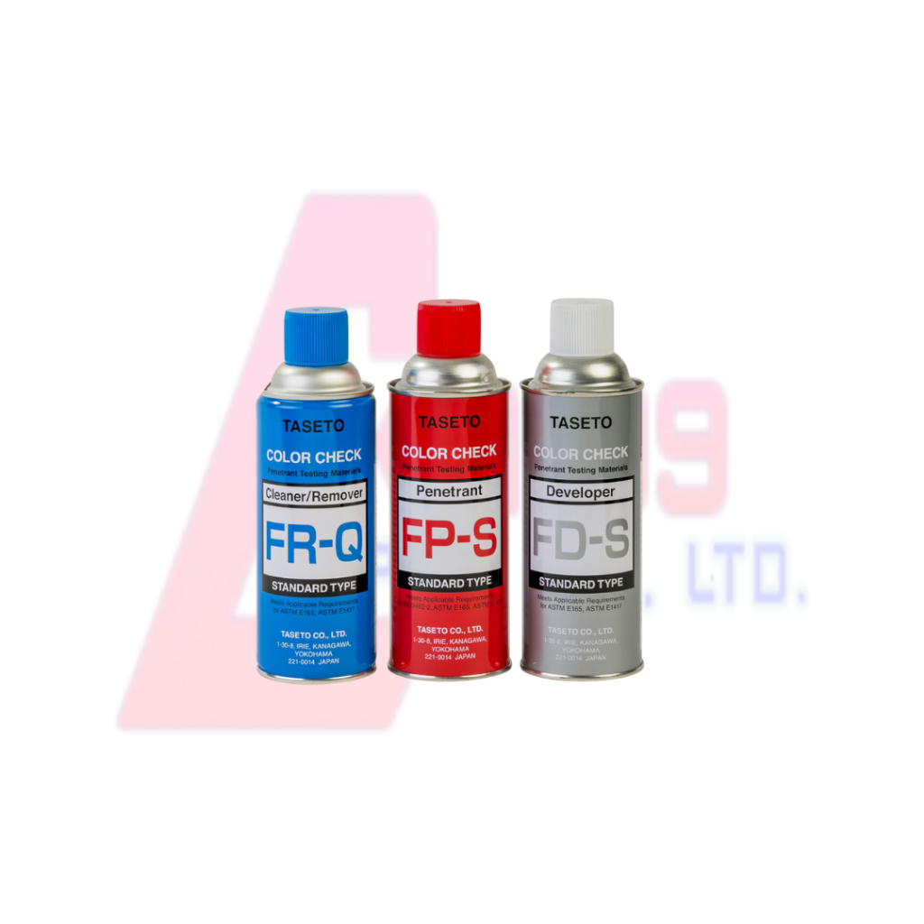 น้ำยาเช็ครอยร้าว TASETO ขนาด 420 ML FR-Q สีฟ้า , สีแดง , สีขาว