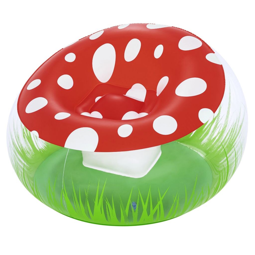 Bestway(เบสเวย์) 75123 โซฟาเป่าลม ขนาด 112x112x66 ซม. Mighty Mushroom