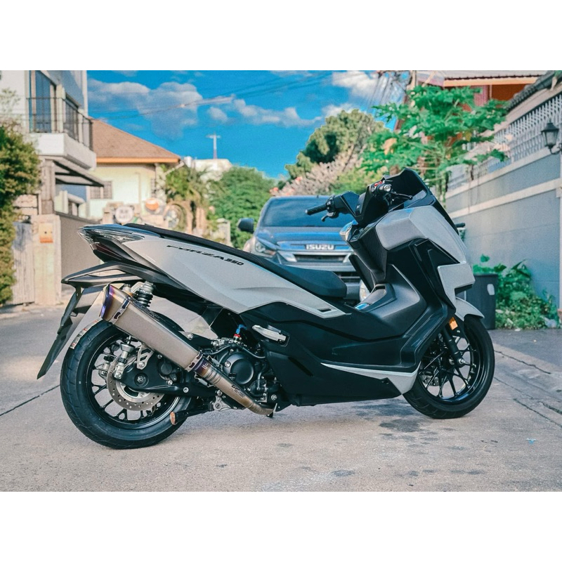 บูชล้อหน้า แปลงล้อ Adv350 ใส่ Forza350 อลูมิเนียมอัลลอย