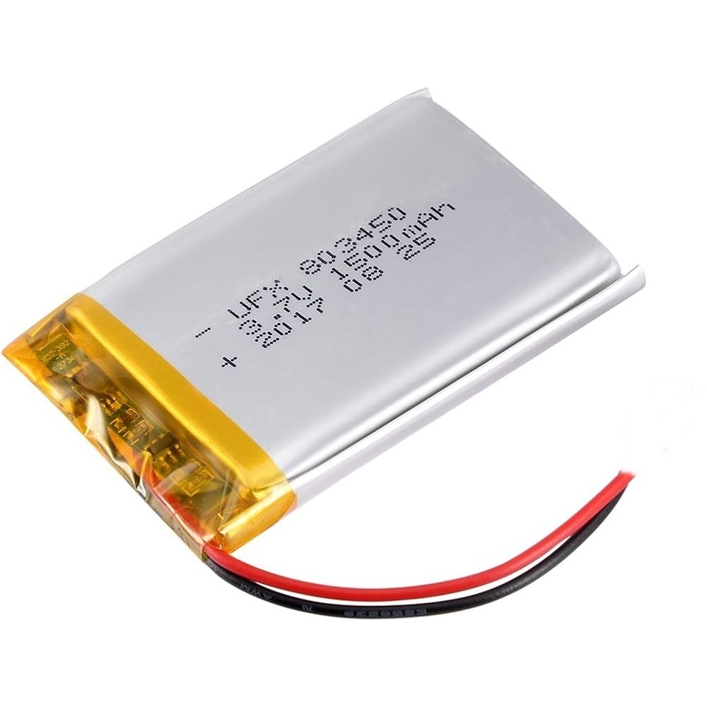 Battery Li-Polymer เบอร์ 803450 3.7V 1500 mAh (2285)
