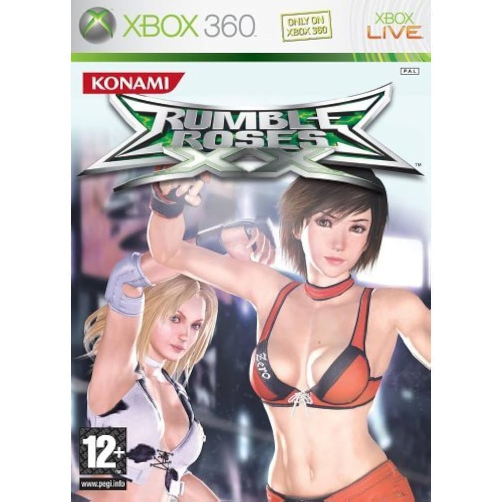 Rumble Roses XX  xbox360 เลือกโซนPALNTSC-U แผ่นเกมXbox 360 แผ่นไรท์สำหรับเครื่องที่แปลงแล้ว LTRGH