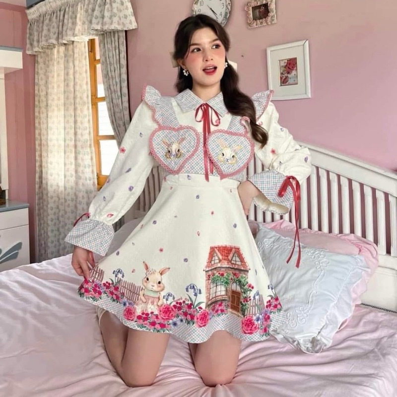 New - เดรส กระต่าย BLT XL