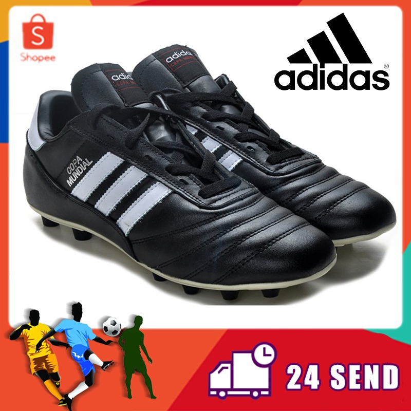 adidas Copa Mundial รองเท้าสตั๊ด กลางแจ้ง ที่หรูหรา และลื่น ฟุตซอล  รองเท้าสตัด สตั๊ด adidas สากลชาย