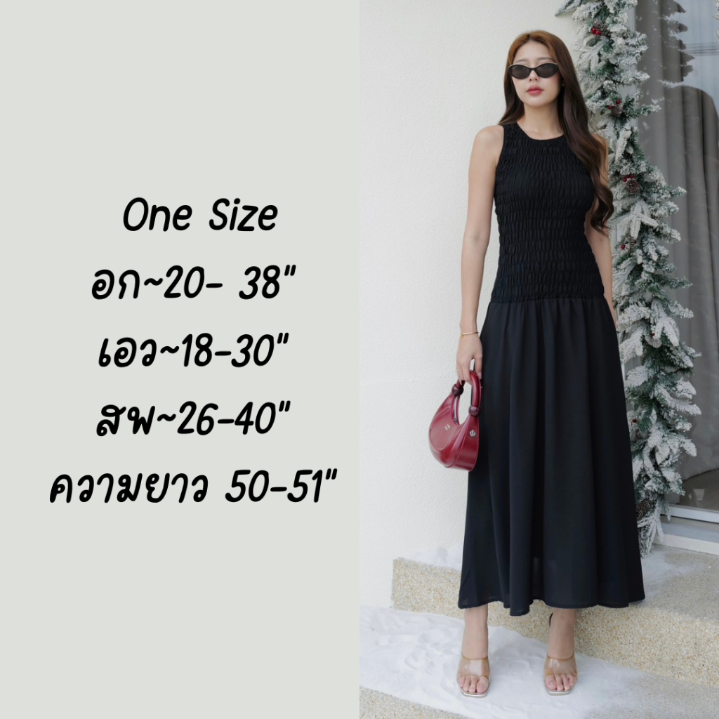 พร้อมส่งฟรีค่า EVE CLOTHING 5039 (3E) 4758 รูปที่ 6