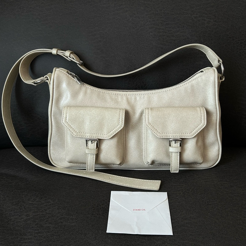 STAND OIL Joey Bag Mini สี Cream มือสอง ของแท้💯%