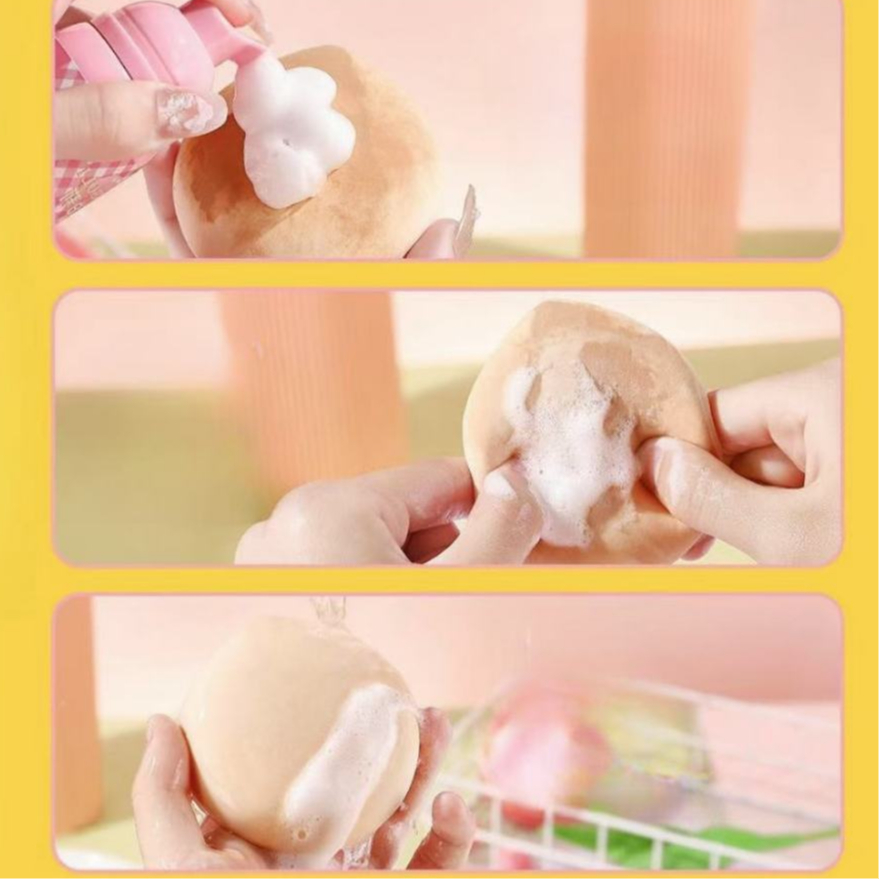 น้ำยาล้างแปรงแต่งหน้า น้ำยาล้างพัฟแปรงแต่งหน้า ไม่ต้องแช่ ฟองอย่างรวดเร็ว พัฟคลีนส์บับเบิ้ลมูส 100มล - รูปที่ 7