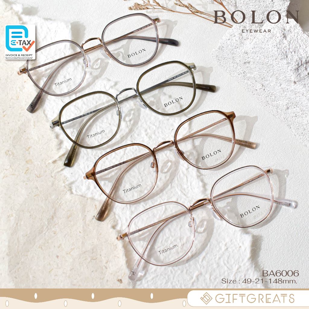 BOLON Rome BA6006 - FW24 Bolon Eyewear กรอบแว่นตา โบลอน giftgreats