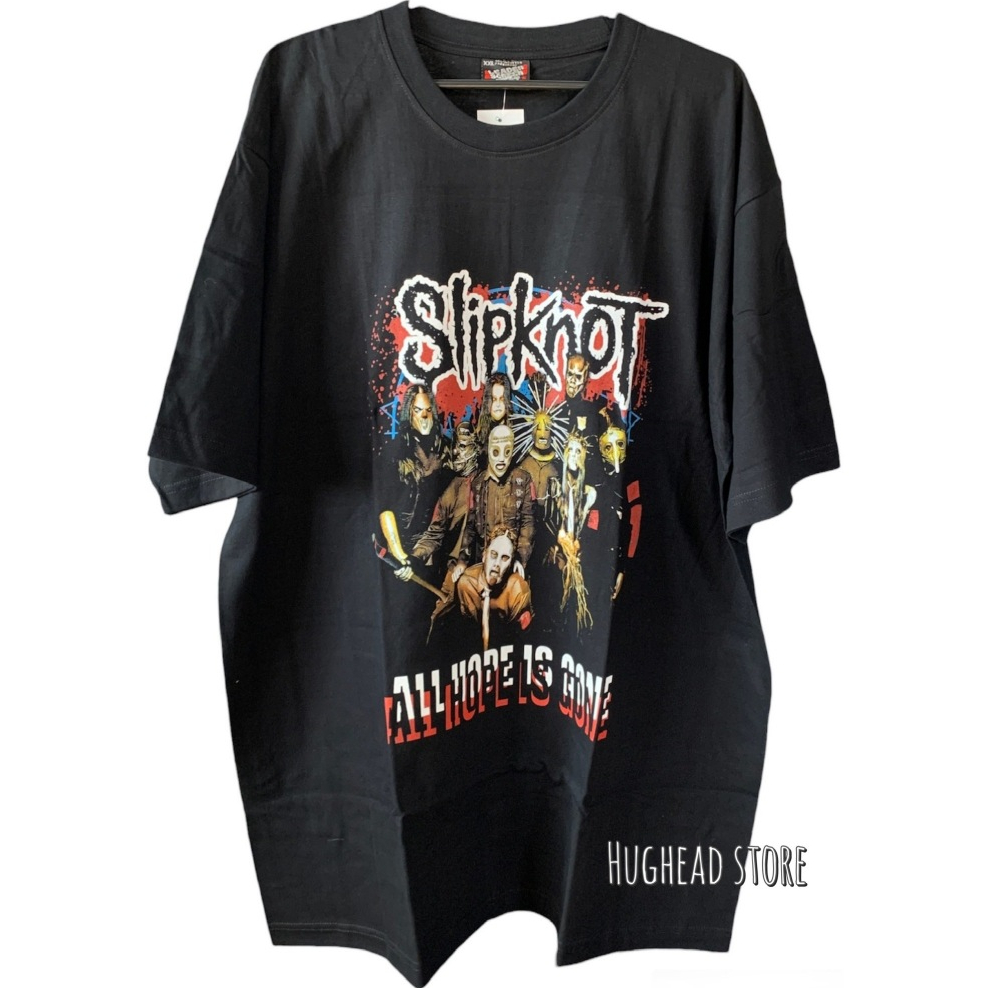 SL189 เสื้อยืดวงร็อค SLIPKNOT สลิปน็อต วินเทจ