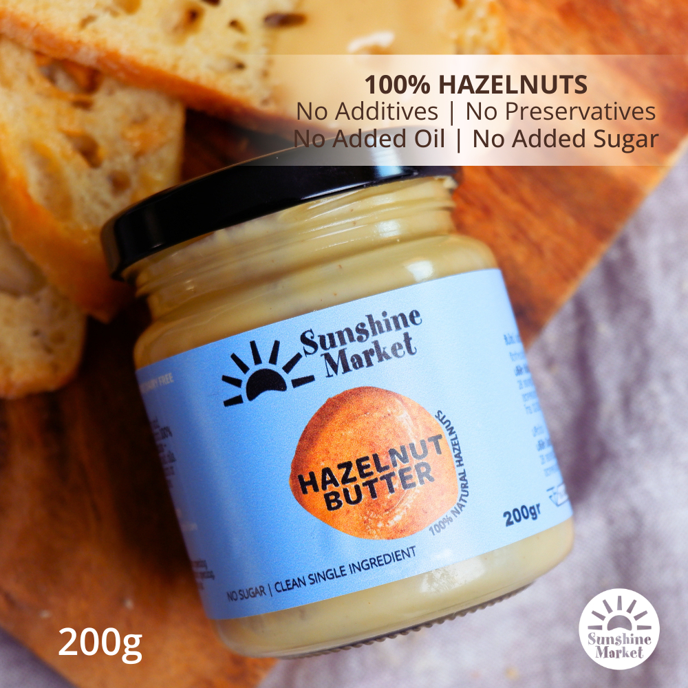 เนยถั่วเฮเซลนัท Creamy Hazelnut Butter 200g | Sunshine Market