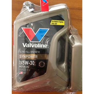 น้ำมันเครื่องเบนซินสังเคราะห์แท้ วาโวลีน ซินพาวเวอร์ 5W-30 ข…