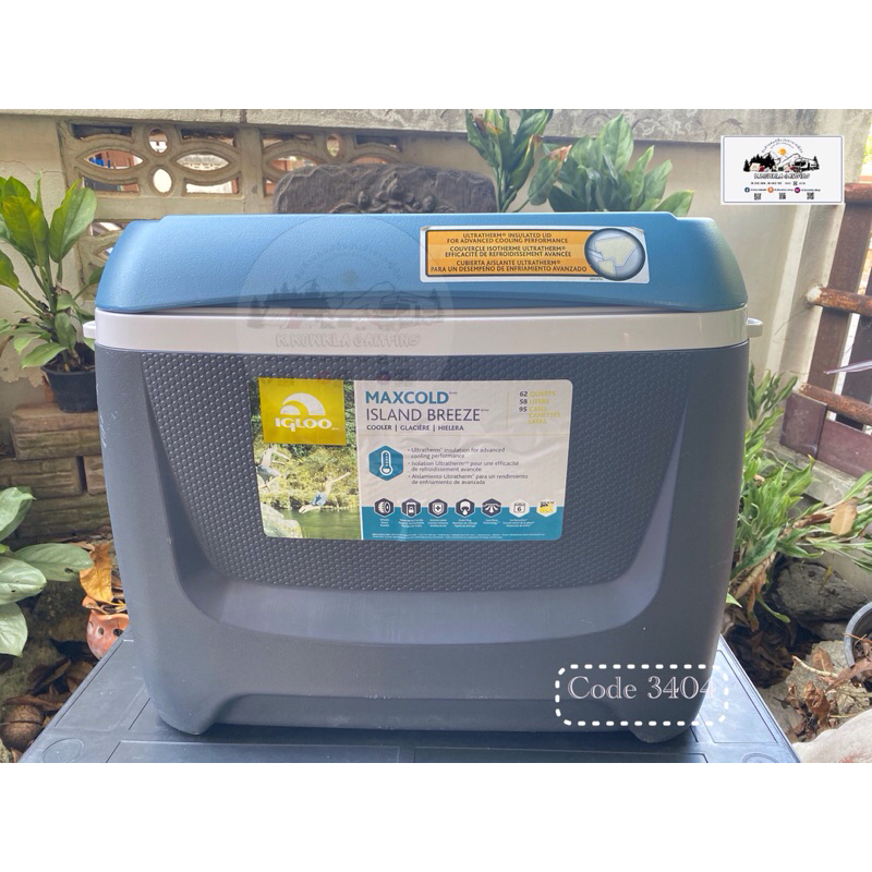 สินค้าพร้อมส่ง ถังเก็บความเย็น ตู้แช่ ถังน้ำแข็ง แบรนด์ Igloo (อิกลู) แบรนด์ดังจากอเมริกา แบบมีล้อลา