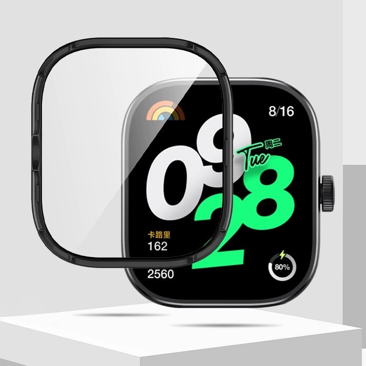 【เคส+สาย】 สําหรับ Xiaomi Redmi Watch 4 สานาฬิกา สำรอง สายสแตนเลส+เคส Glass Redmi watch 4 ฟิล์ม Redmi watch 4 - รูปที่ 5