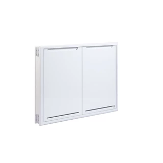 King Platinum บานซิงค์คู่รุ่นเคิร์ฟ /รุ่นเพิร์ล ระบายอากาศ (Air Flow) ขนาด 96x68.8x8.5 (สีขาว)