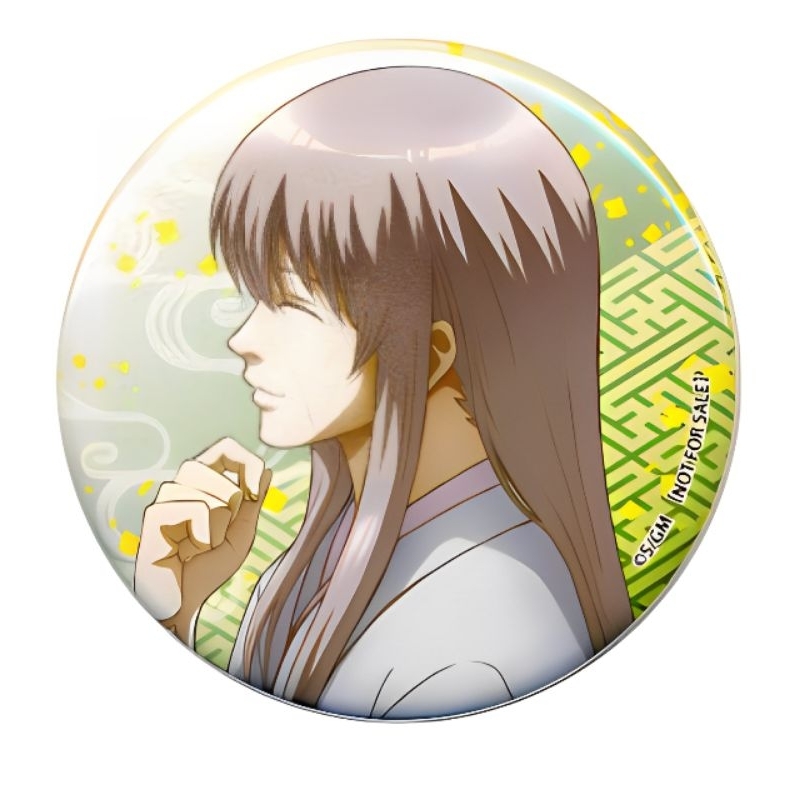 🏯(แท้/มือ1)🏯 Gintama กินทามะ THE FINAL Can Badge เข็มกลัด Anime - Yoshida Shoyo [Rakuten Books BD/DV