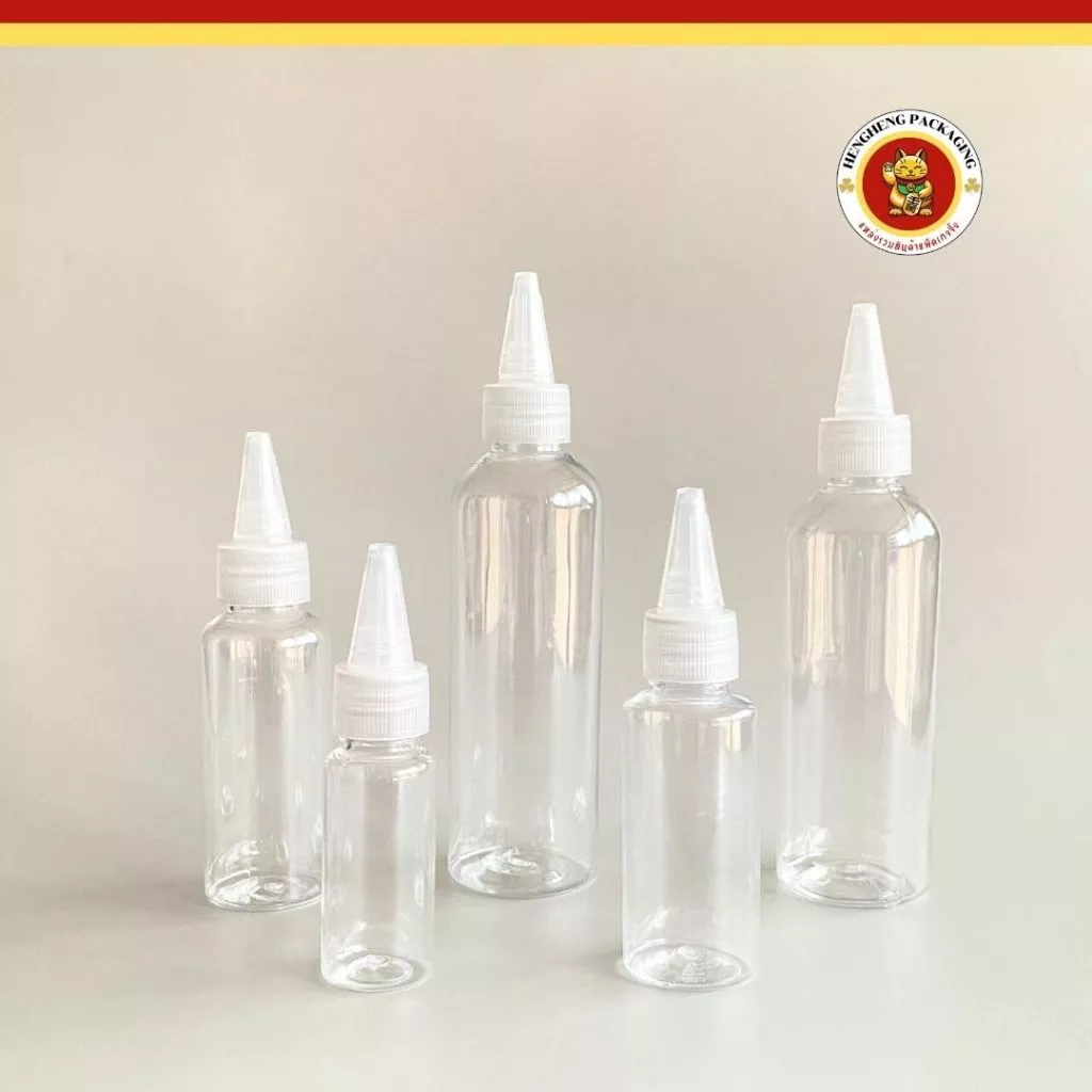 ขวดบีบปากแหลม ขนาด20/30/50/100/120ml ขวดหยดพลาสติก บีบสี ใส่หมึก สำหรับใส่ของเหลวสำหรับพกพา thumbnail 3