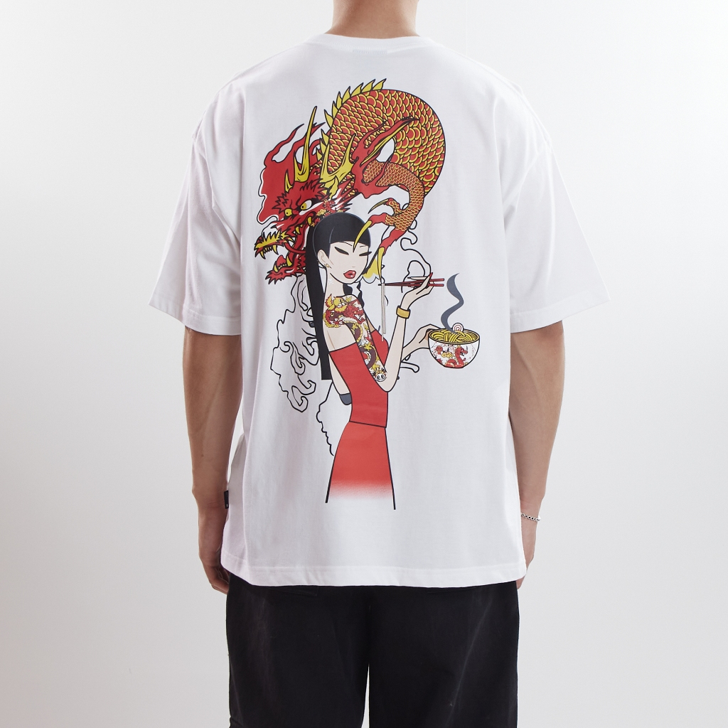 TOKIDOKI Oversized เสื้อยืดผู้ชาย โอเวอร์ไซส์ GIRLS COLOUR SS TEE