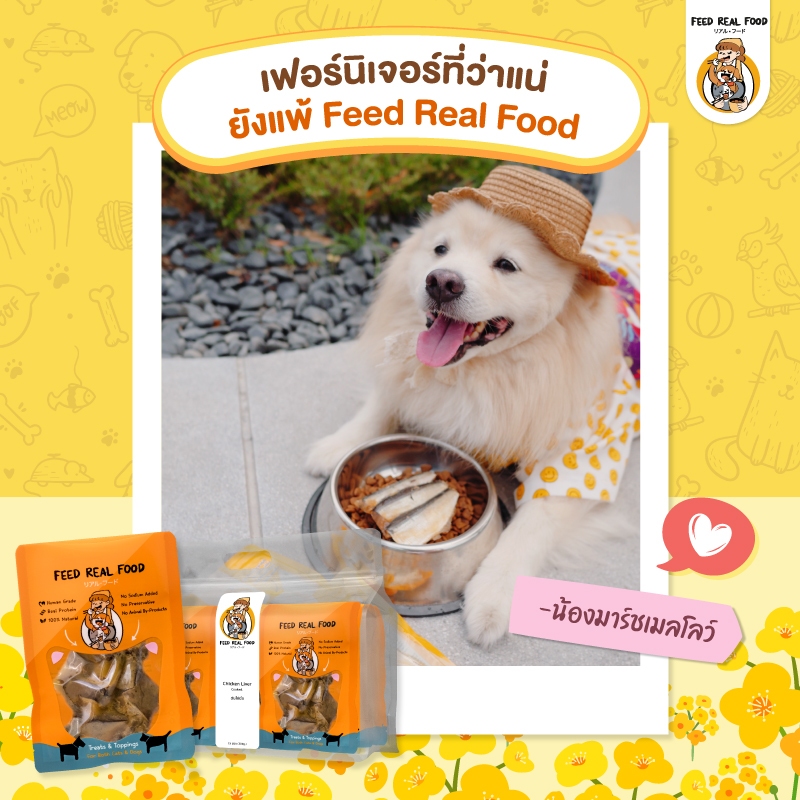 [แพ็คใหญ่ ขายดี] หัวใจไก่นึ่ง อาหารหมา แมว อาหารเปียกแมว สุนัข Feed Real Food - รูปที่ 3